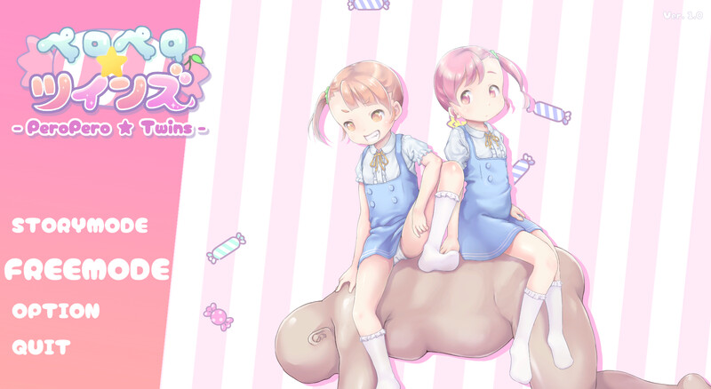 【互动SLG/抚摸触摸/Live2D动态/PC】舔舔☆双子 ペロペロ☆ツインズ 机翻版 [PC]-小黄鸭acgn