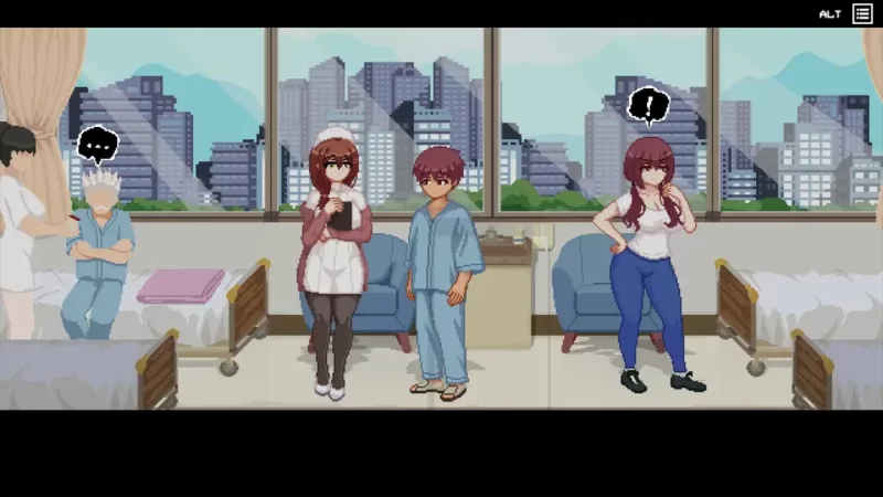 图片[3]-【SLG/恐怖/像素/兽耳娘/幽灵/逆推/动态/PC】医院诱惑 [PC]-小黄鸭acgn